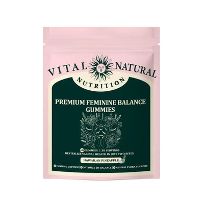 Premium Feminine Balance Gummies 30 Servings Help Regulate Physiological Balance And Enhances Immunity Rich In Multiple Vitamins