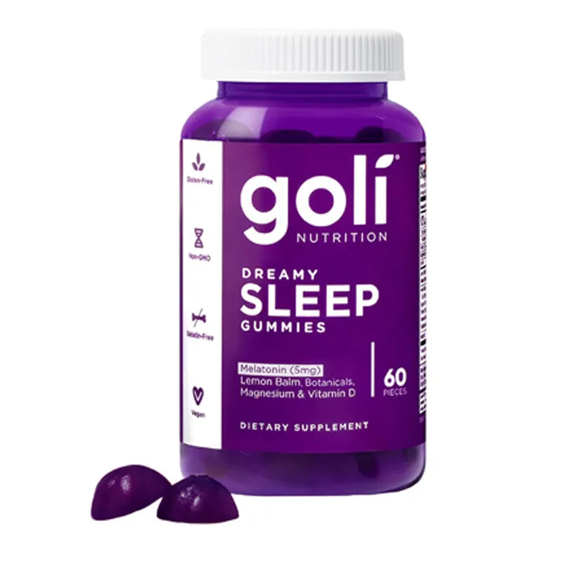 Goli Ashwagandha & Vitamin D Gummy - 60 Capsule - Mixed Berry, KSM-66, Vegan, Plant Based, Non-GMO, Gluten-Free & Gelatin Free