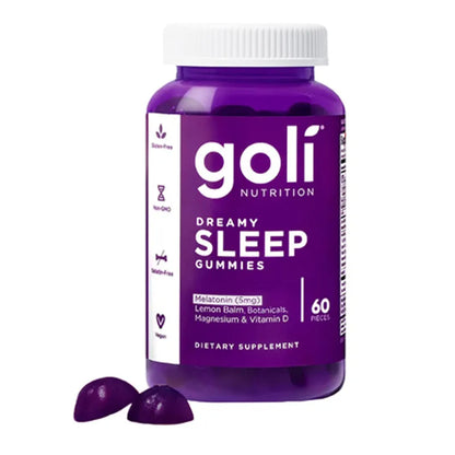 Goli Ashwagandha & Vitamin D Gummy - 60 Capsule - Mixed Berry, KSM-66, Vegan, Plant Based, Non-GMO, Gluten-Free & Gelatin Free