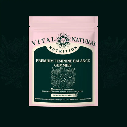 Premium Feminine Balance Gummies 30 Servings Help Regulate Physiological Balance And Enhances Immunity Rich In Multiple Vitamins